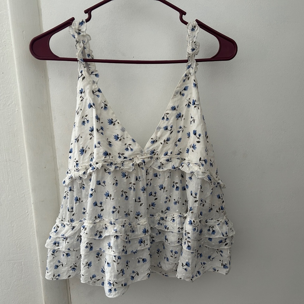 Illa illa floral crop top